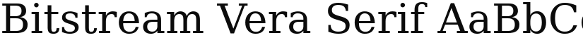 Bitstream Vera Serif font download
