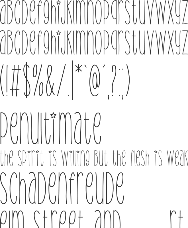 Christmas Day font preview