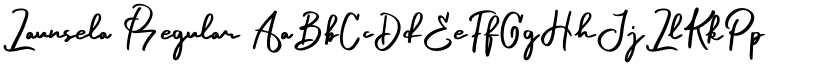 Launsela font download