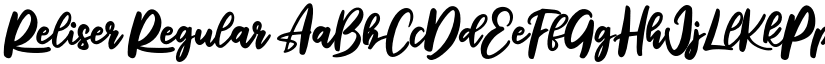 Reliser font download