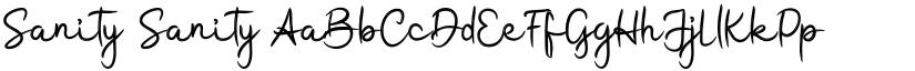 Sanity font download