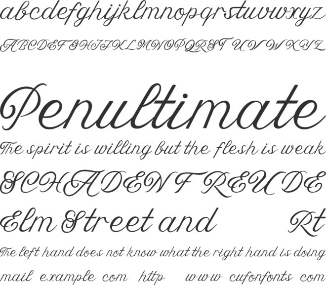 Edna Free font preview
