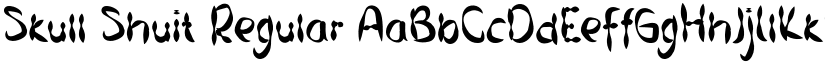 Skull Shuit font download