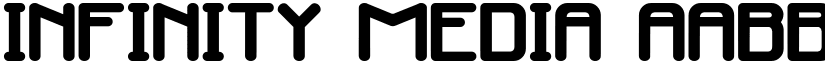 Infinity Media font