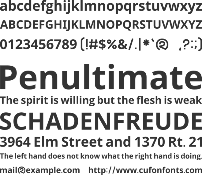 Li Ador Noirrit font preview