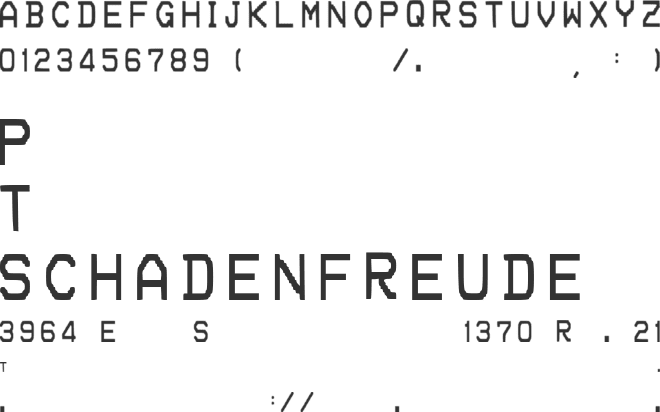 Real Vhs Font font preview