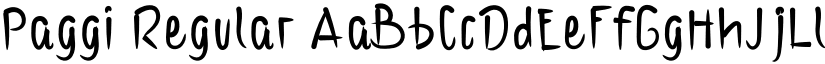 Paggi font download