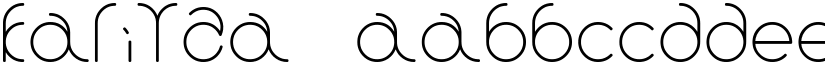 karitza font