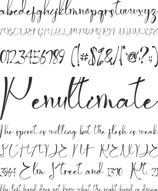 Valentine Moon font preview