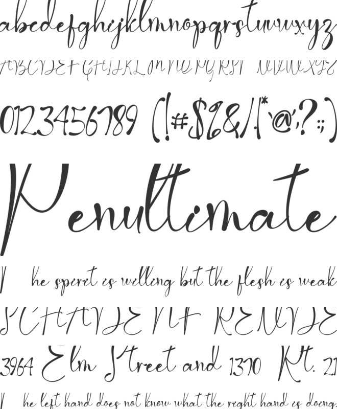 Valentine Moon font preview