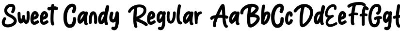 Sweet Candy Regular font