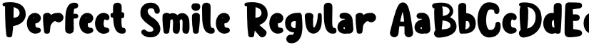 Perfect Smile Regular font