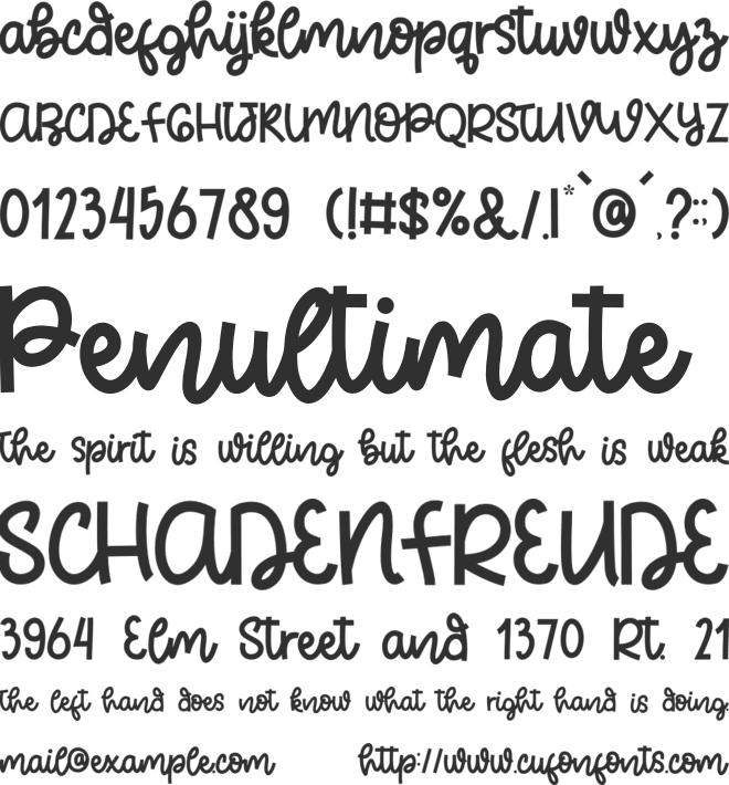 Bestiest Labs font preview