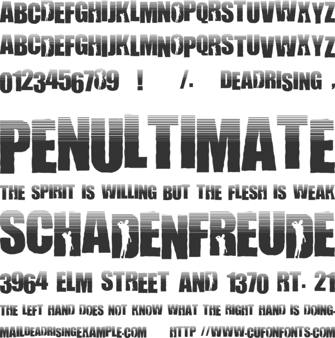 Willamette font preview