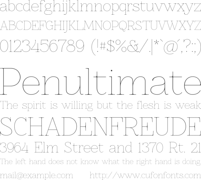 ZnikoSLSVGinOT-8 font preview