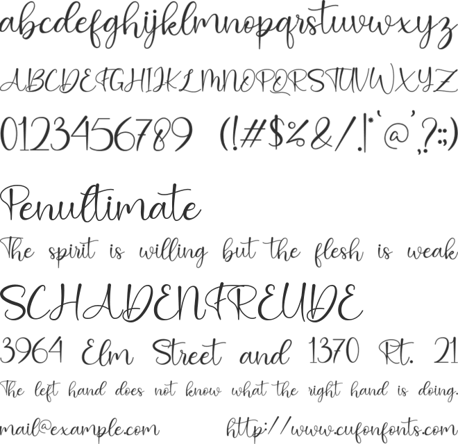 Hello Sweetie (Personal Use) font preview