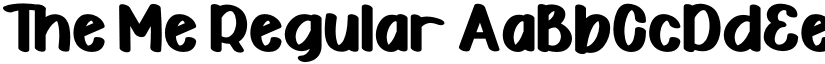 The Me Regular font