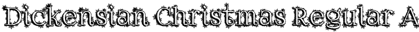 Dickensian Christmas Regular font