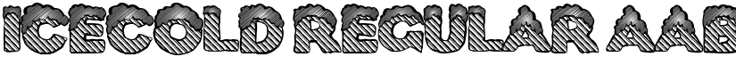 IceCold Regular font