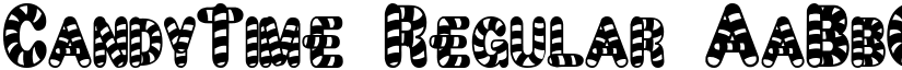 CandyTime Regular font