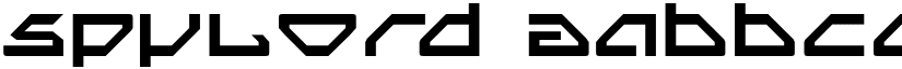 Spylord font