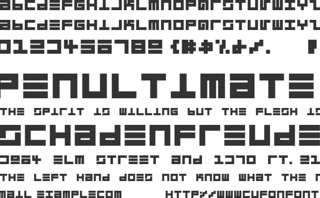 Eppy Evans font preview