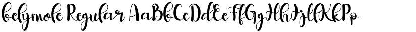 belymole Regular font