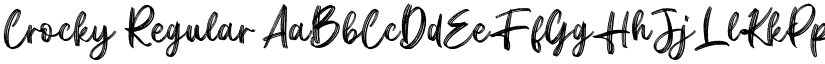 Crocky font download