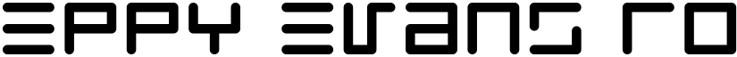 Eppy Evans Round font