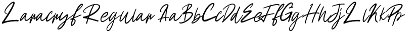 Laracryf font download
