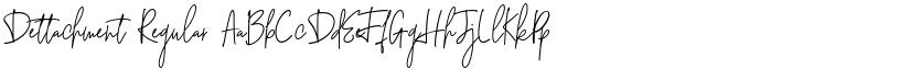 Dettachment font download