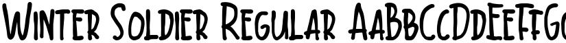Winter Soldier Regular font