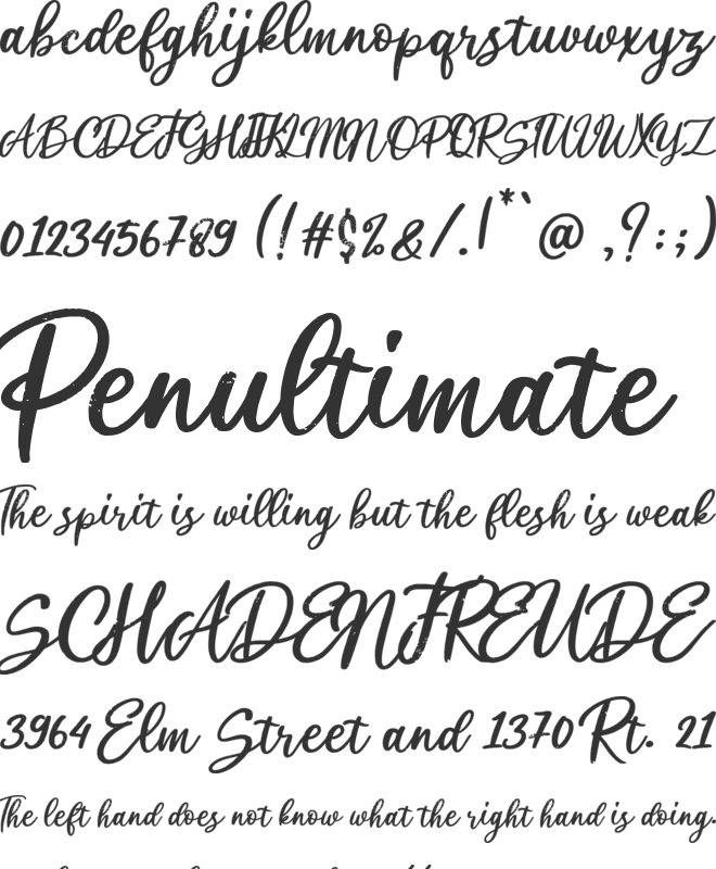 Ghiyast font preview