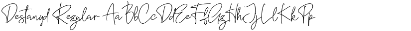 Destanyd Regular font