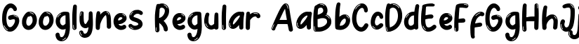 Googlynes Regular font