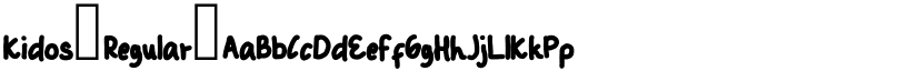 Kidos Regular font