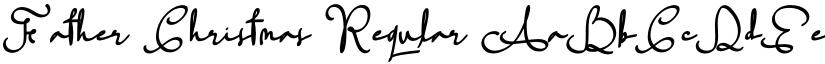 Father Christmas Regular font