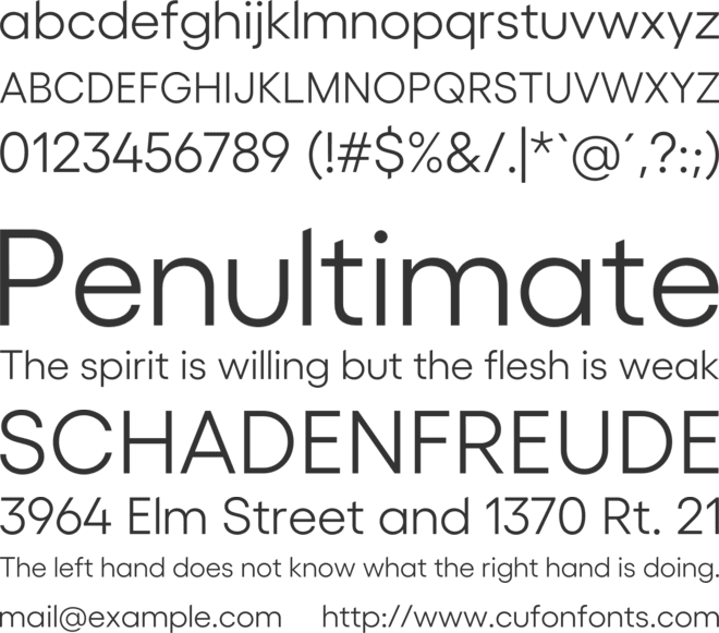 Pluto TV Sans V10 font preview