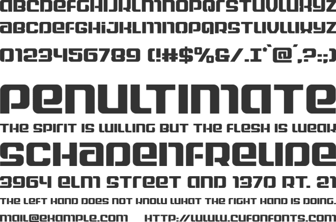 Globe Trekker font preview