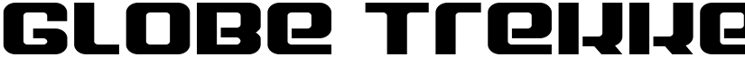 Globe Trekker Expanded Expanded font