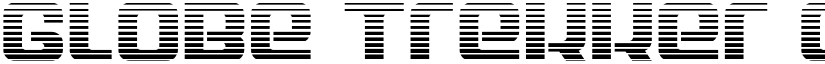 Globe Trekker Gradient Regular font