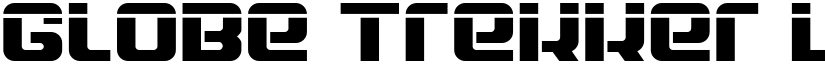 Globe Trekker Laser Regular font