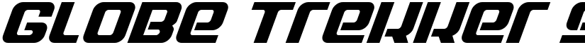 Globe Trekker Super-Italic Italic font