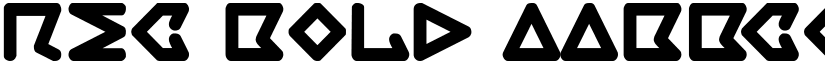 rec Bold font