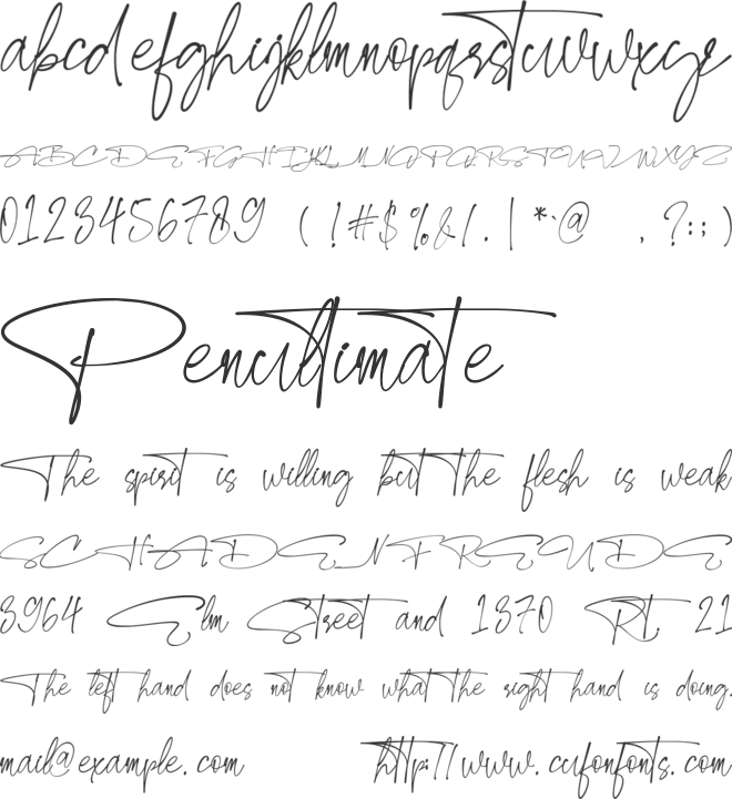 Carlista Buttery font preview