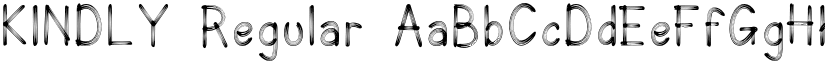 KINDLY Regular font