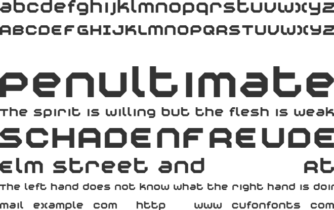 Construktiv font preview