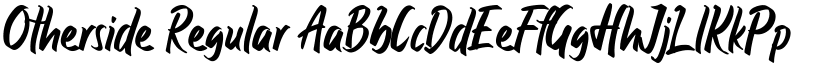 Otherside Regular font