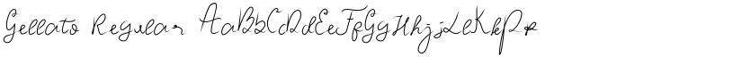Gellato Regular font