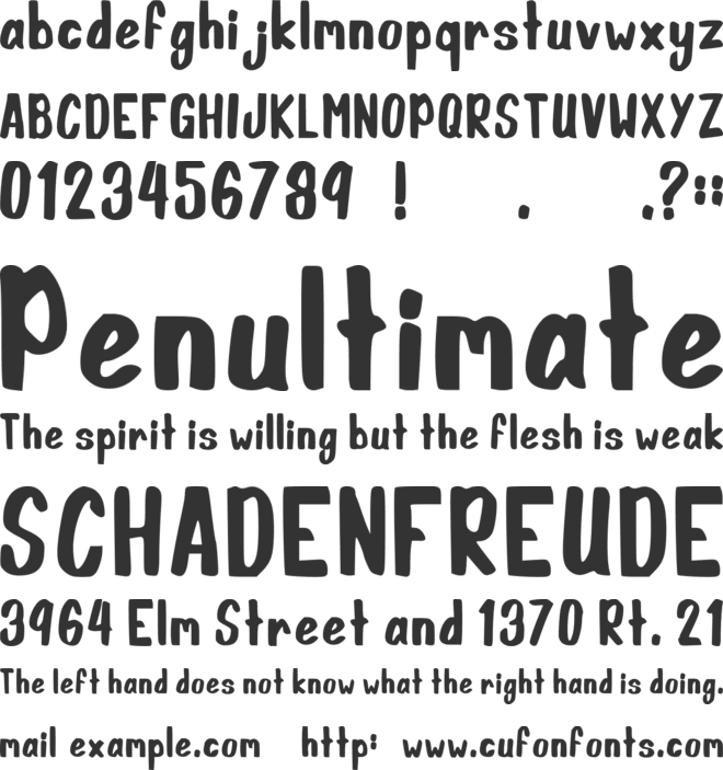 Sushibrush font preview